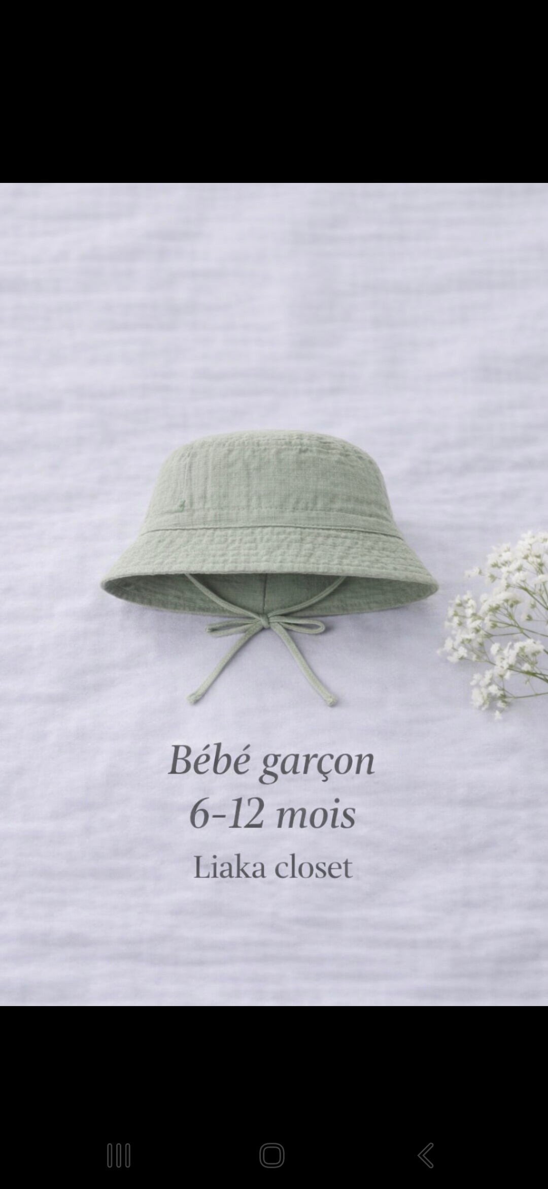 Bébé garçon 6-12mois