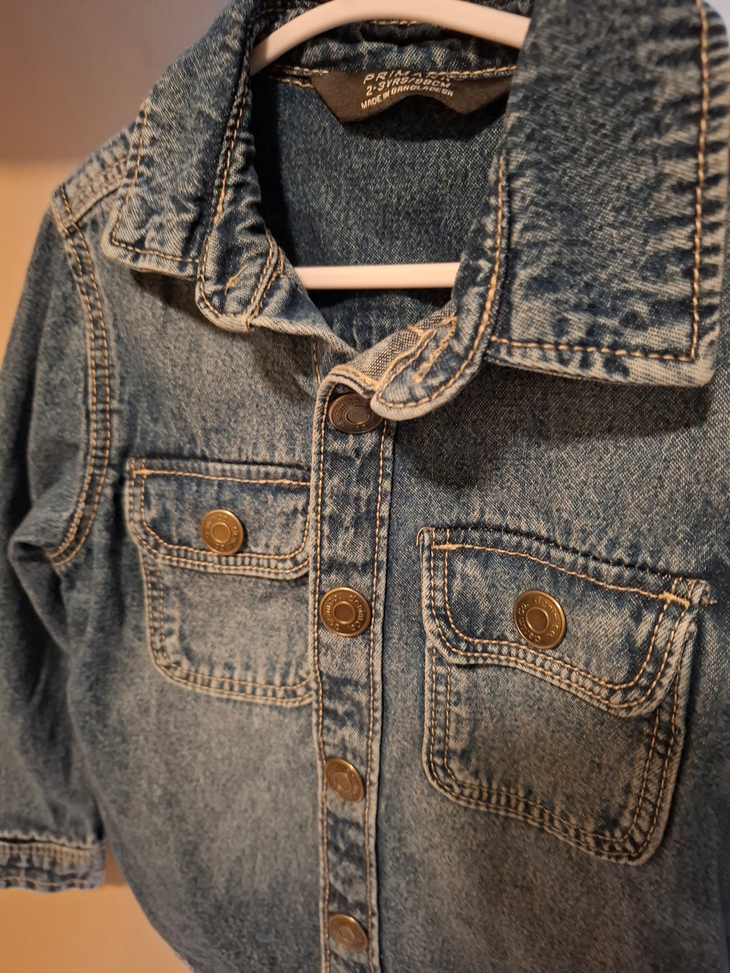 Chemise en jeans taille 98