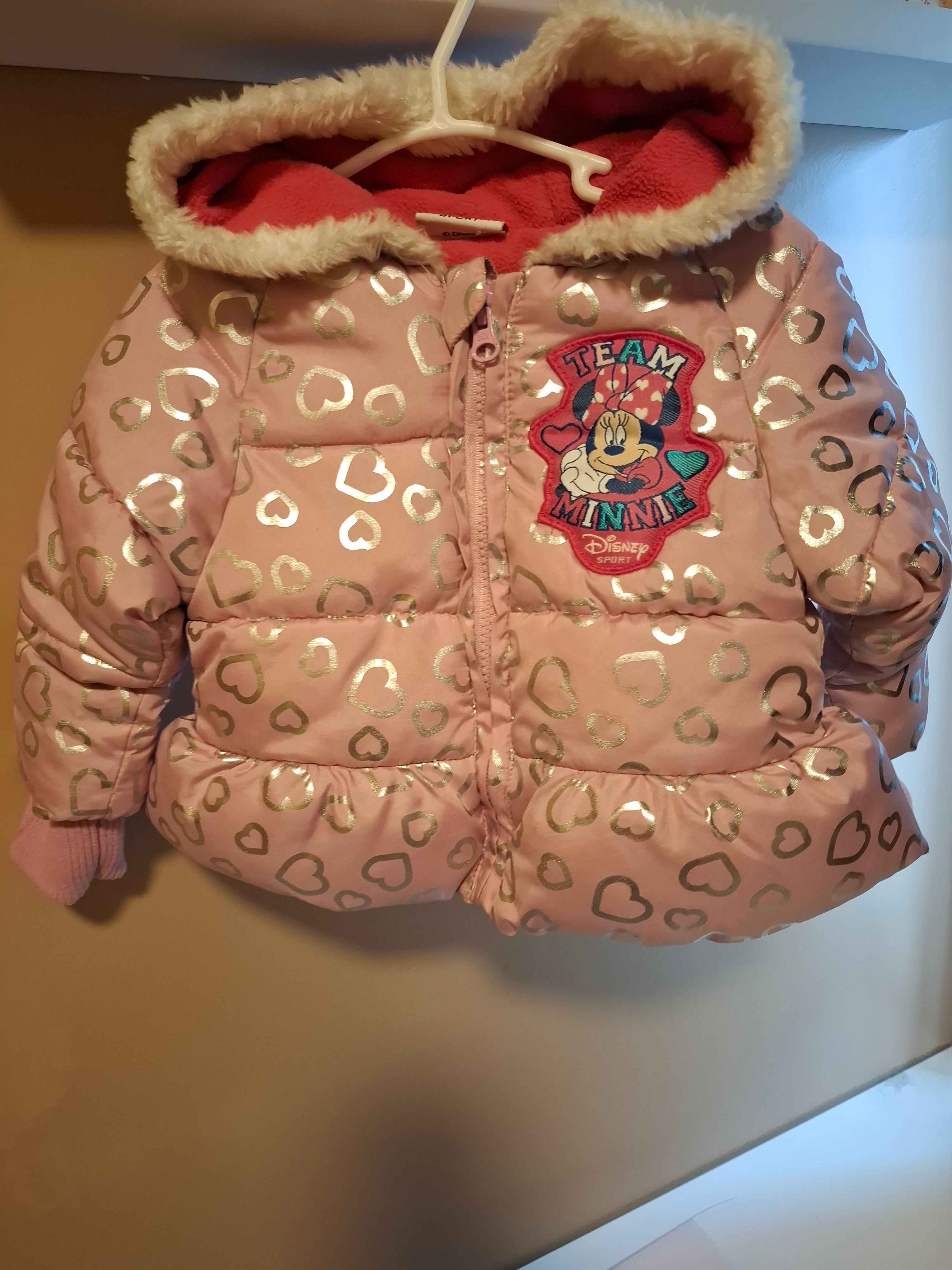 Veste doudoune minnie taille 3-6 mois