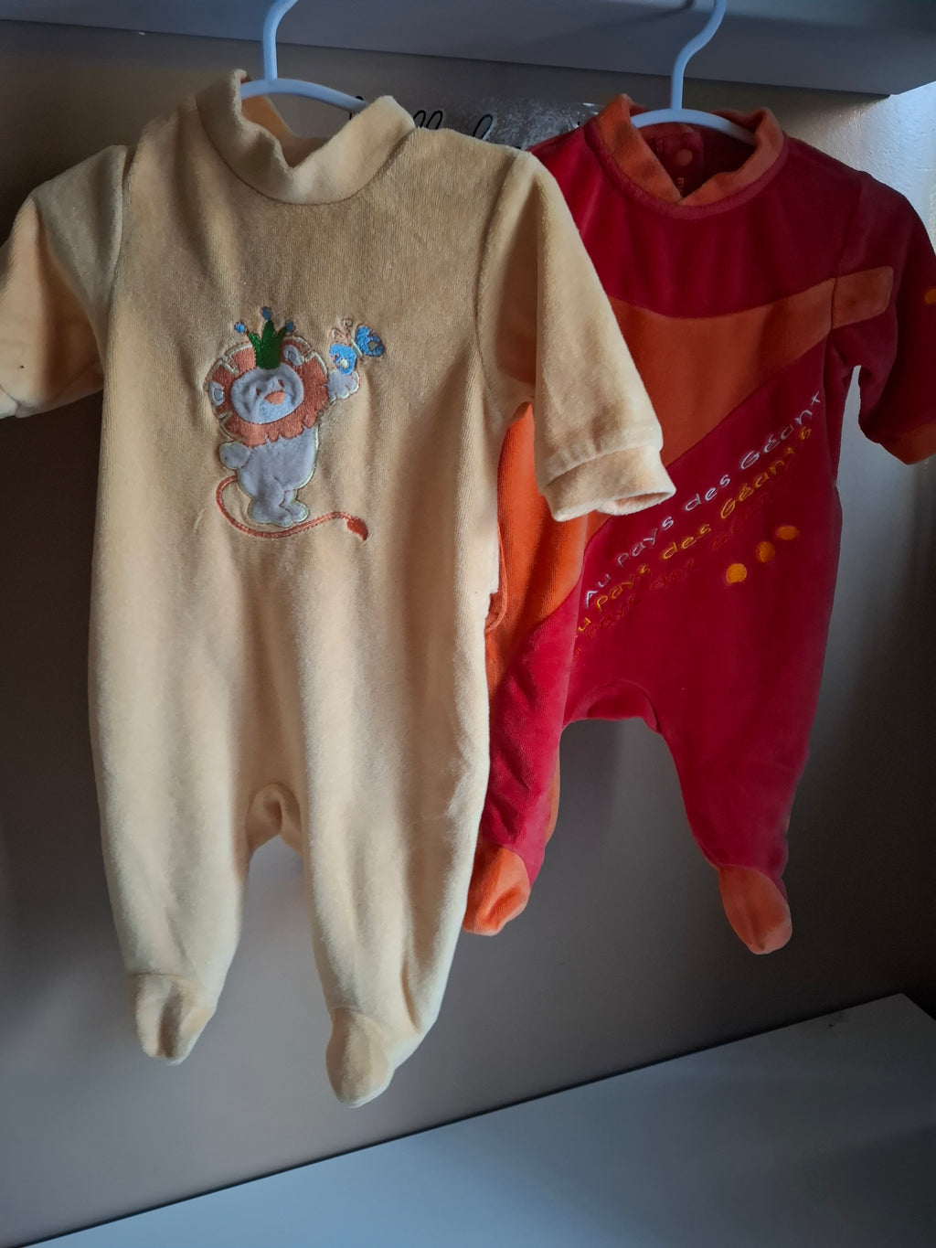Pyjamas taille 3 mois