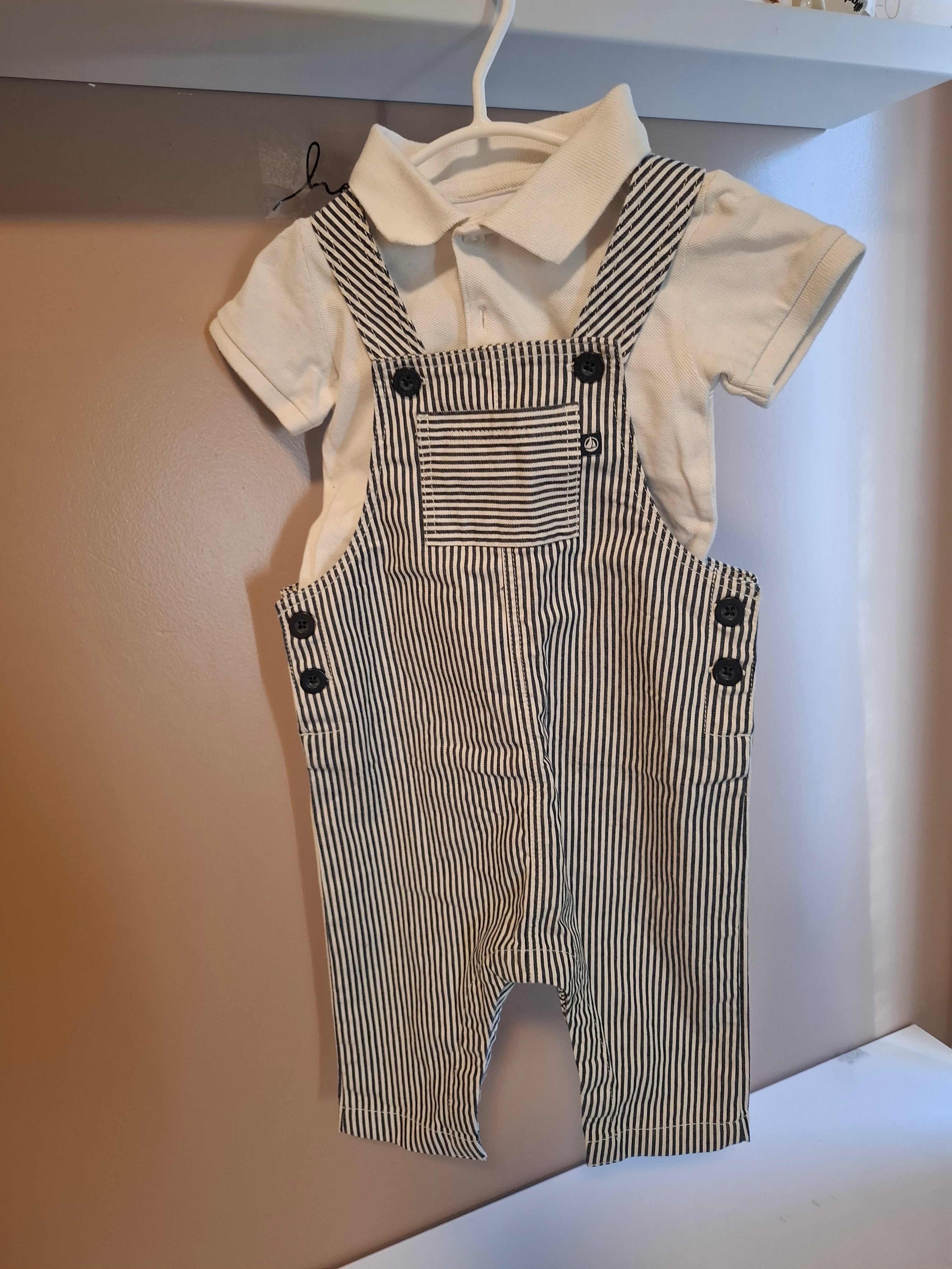Salopette taille 12 mois