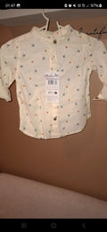 Chemise col mao taille 6 mois