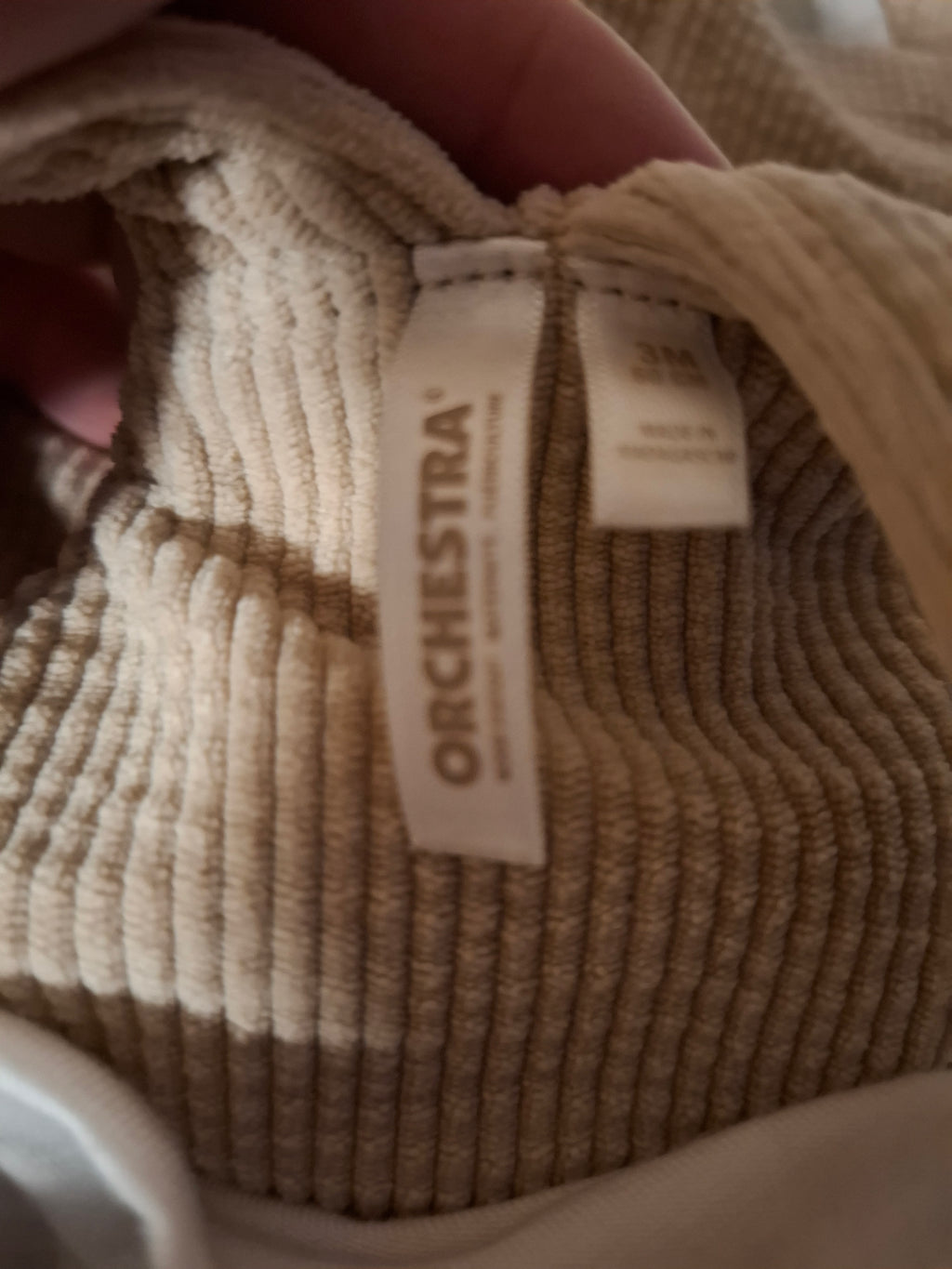Ensembles 2 pièces robe beige et body taille 3 mois