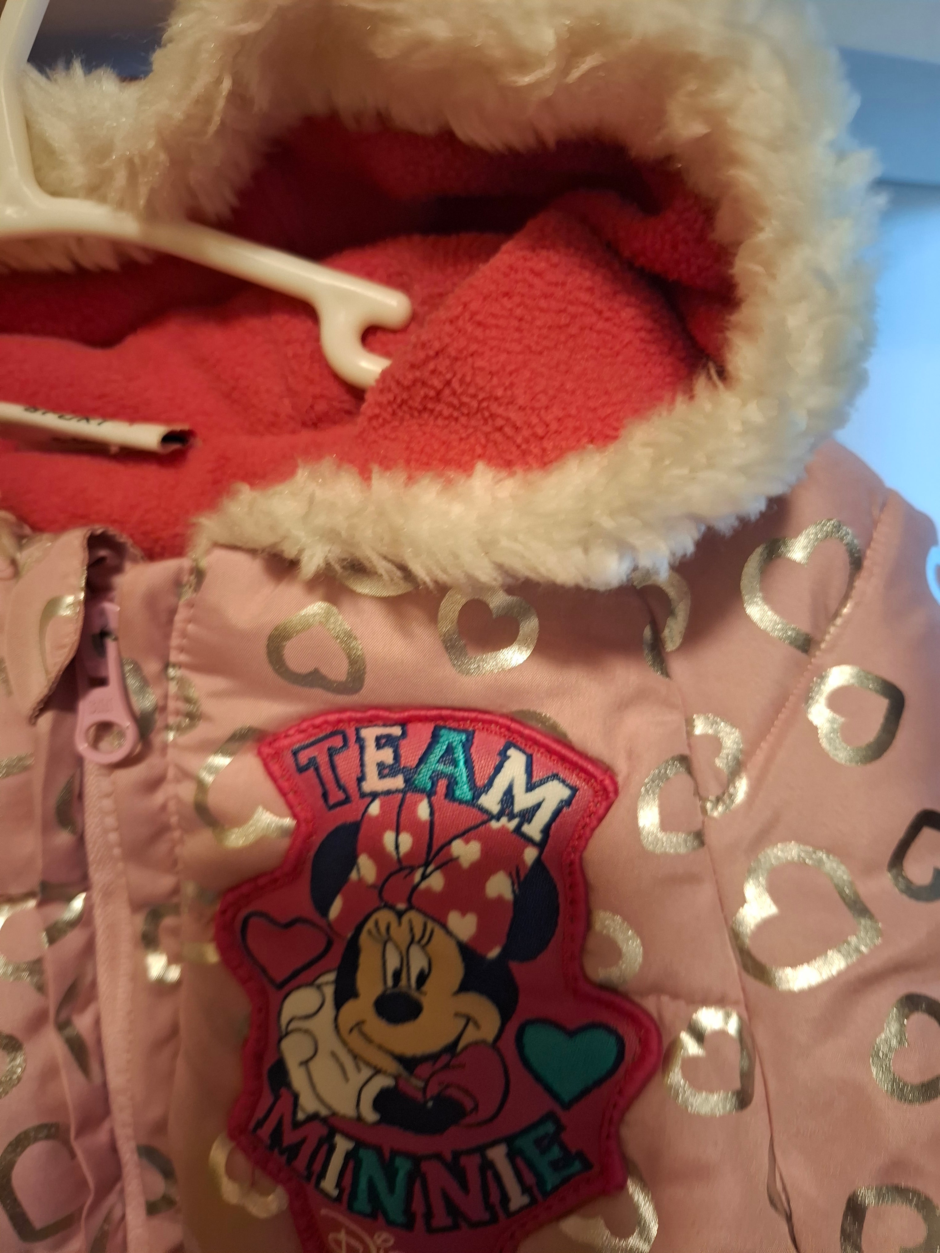 Veste doudoune minnie taille 3-6 mois